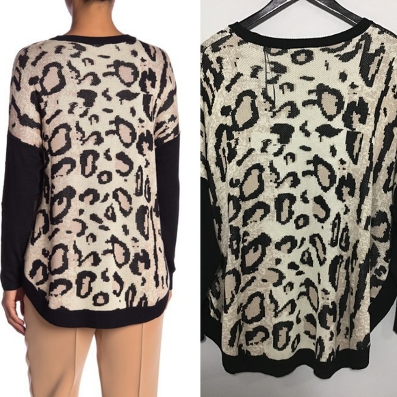 JOSEPH A Double Knit Round Neck Pullover - Picture 2 of 5